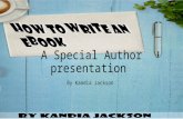 A special author presentation