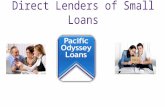 Direct Lenders of Small Loans