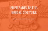 Bridal couture
