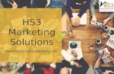 End to End Design and Consulting Services in Texas - HS3 Marketing Solutions