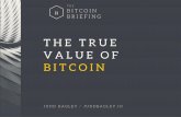 The True Value of Bitcoin