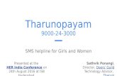 Tharunopayam - HER India Conference - Aug 24th 2016