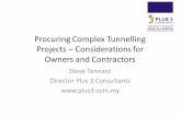 Procurement of Complex Tunneling Projects