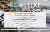 ECOLUXE2016 Pre-EMMYS Celebrity Luxury Lounge