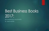 Best business books 2017