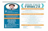 Creative Resume - Jhun Fred Firmeza