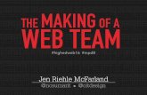 The Making of a Web Team