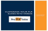 Customising Your PLR Videos Using PowerPoint