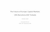 Barcelona GSE Roundtable on the Future of Europe: Capital Markets