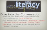 Digital Literacy, Innovate 2013 Presentation