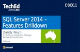SQL Server 2014 Features