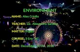Actions to protect the enviroment alex.c