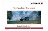 Eggler Technology Training Capability Brief