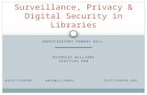 Surveillance, digital security and privacy in libraries