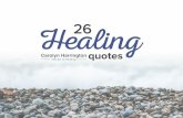 26 Healing Quotes - The Art of Healing