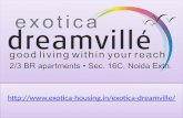 Exotica Dreamville Luxury Flats Apartment