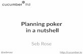 Planning poker in a nutshell