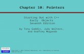 PowerPoint Slides for Starting Out with C++ Early Objects Seventh ...
