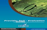 Provider Self - Evaluation Guide - Sasseta