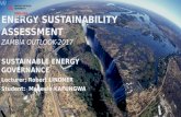 Energy sustainability assessment-Zambia outlook-2017