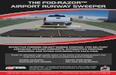 THE FOD-RAZOR™ AIRPORT RUNWAY SWEEPER