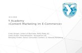 Y Academy «Content Marketing im E-Commerce»