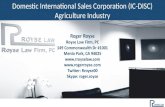 IC-DISC for the Agriculture Industry