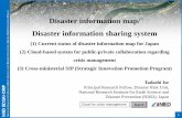 Explanatory material of NIED Disaster Information Sharing System