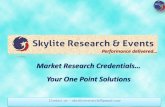 Skylite Research Credentials - Performance Delivered V310116