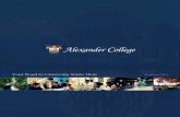 Alexander college-viewbook