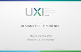 Design for the Experience Economy