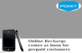 Online recharge comes as boon for prepaid customers