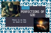 Perfections of god for kids