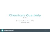 Chemicals Quarterly, Q3 2016 - Compliance & Risks