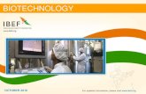 Biotechnology Sectore Report - october 2016