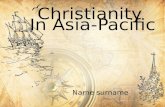 Christianity and shinto in asia pacific