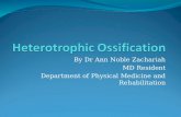 Heterotrophic ossification