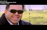 Mirosoft Cognitive Services by Praveen Nair