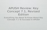 Apush review-key-concept-7.1-revised-edition