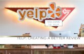 Yelp - creating a better review