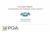 It’s Raid Night! Gamification for Software Test Teams?