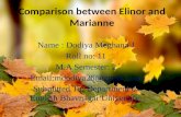 Comparison between Elinor and Dorothea