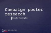 Poster campaigns