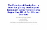 Henderson.Jan.The Redesigned Curriculum