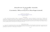 Student Friendly Guide Cosmic Microwave Background