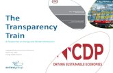 The Transparency Train: A Perspective on Energy and Climate Disclosures