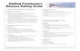Unified Parkinson's Disease Rating Scale