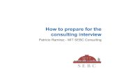 How to prepare for the consulting interview