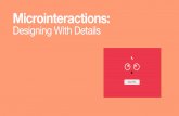 Microinteractions in web and mobile design