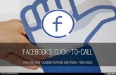 How To Use Facebook's Click-To-Call